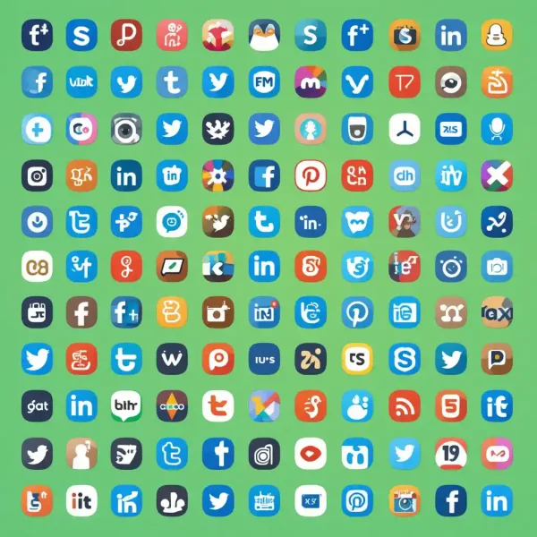 Ultimate Social Network Icons Bundle
